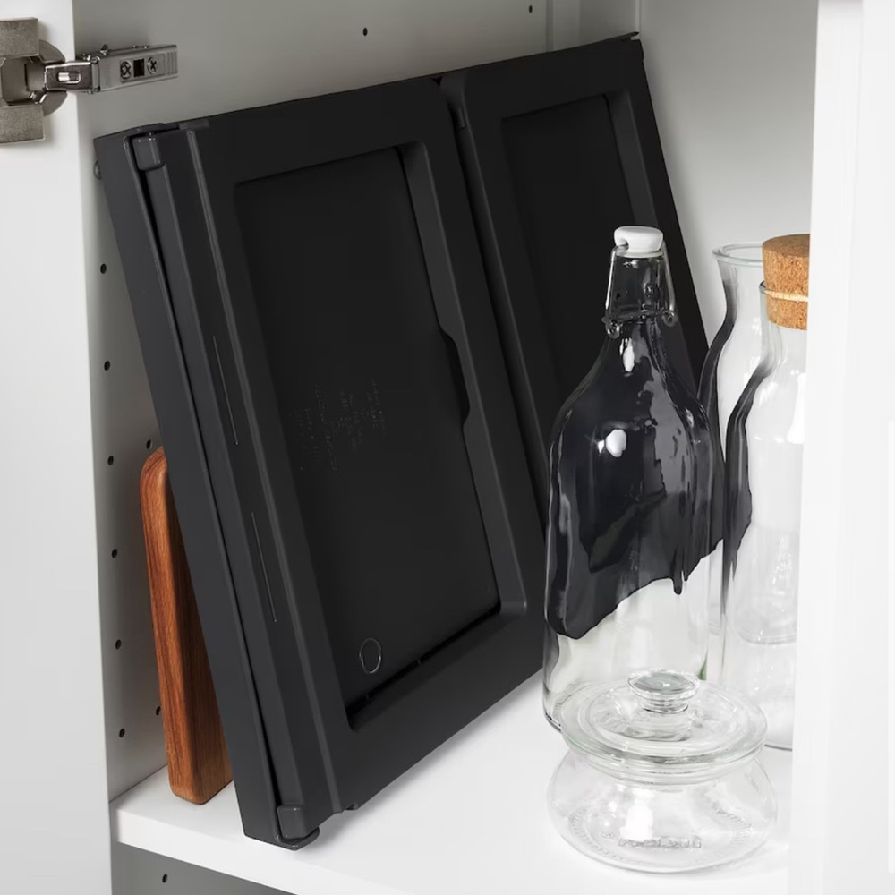Bed tray (black) Height: 10 ¼ "
Length: 22 "
Width: 14 ¼ "